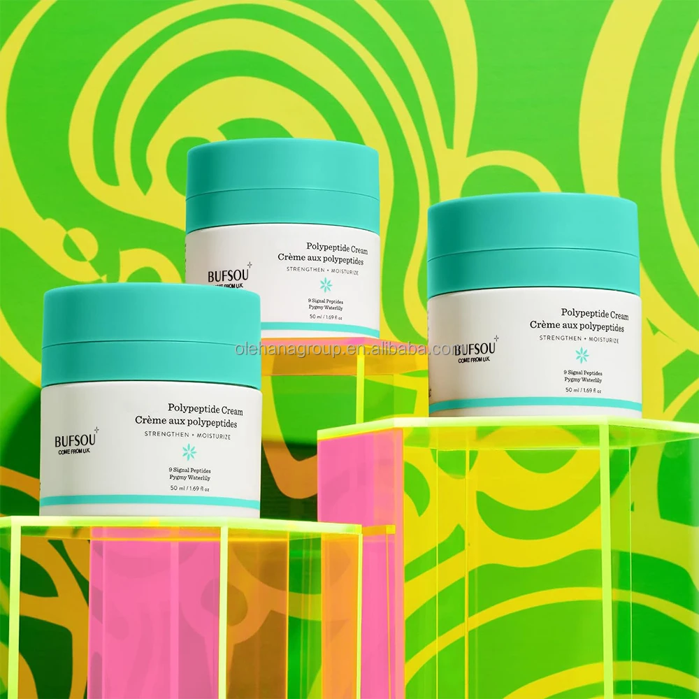 Forever Young Glowing Anti Wrinkle Anti-Aging Facial Lotion Brighten Skin Care Firming Collagen Peptide Face Cream