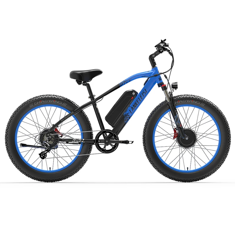 UK US EU Warehouse Lankeleisi MG740 plus E Bikes 2000W Dual Motor Electric Fat Bike 48V 20Ah Ebike