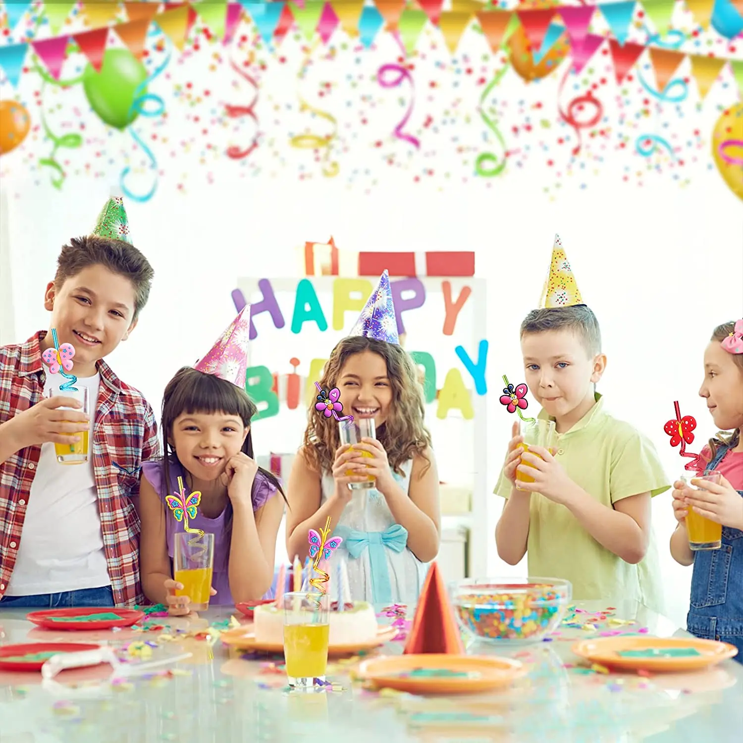 graduation party accessories wholesale new silicone straw topper charm drinking topper charms graduation straw topper