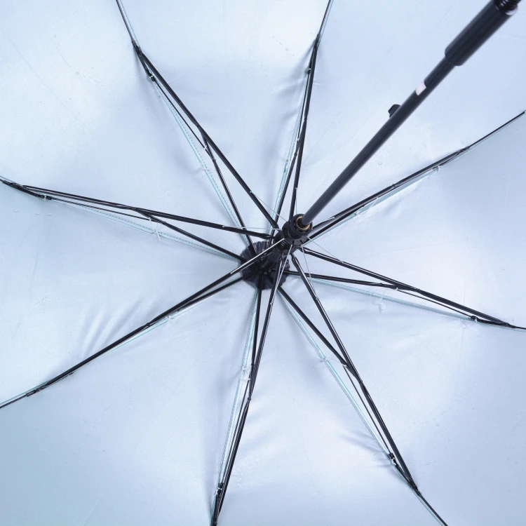 
Hot selling sun protective silver coated outdoor Folding beach Chair Umbrella with Universal Clamp 