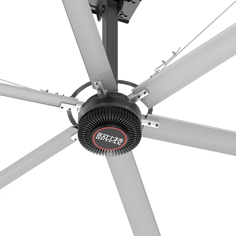 20ft pmsm direct drive ceiling fans for factory and warehouse  best hvls fans c