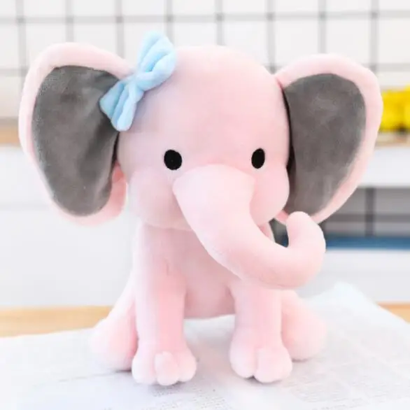 
CFP G016 Stocked Plush Baby Sleeping Doll Floppy Ear Plush Elephant Toy 