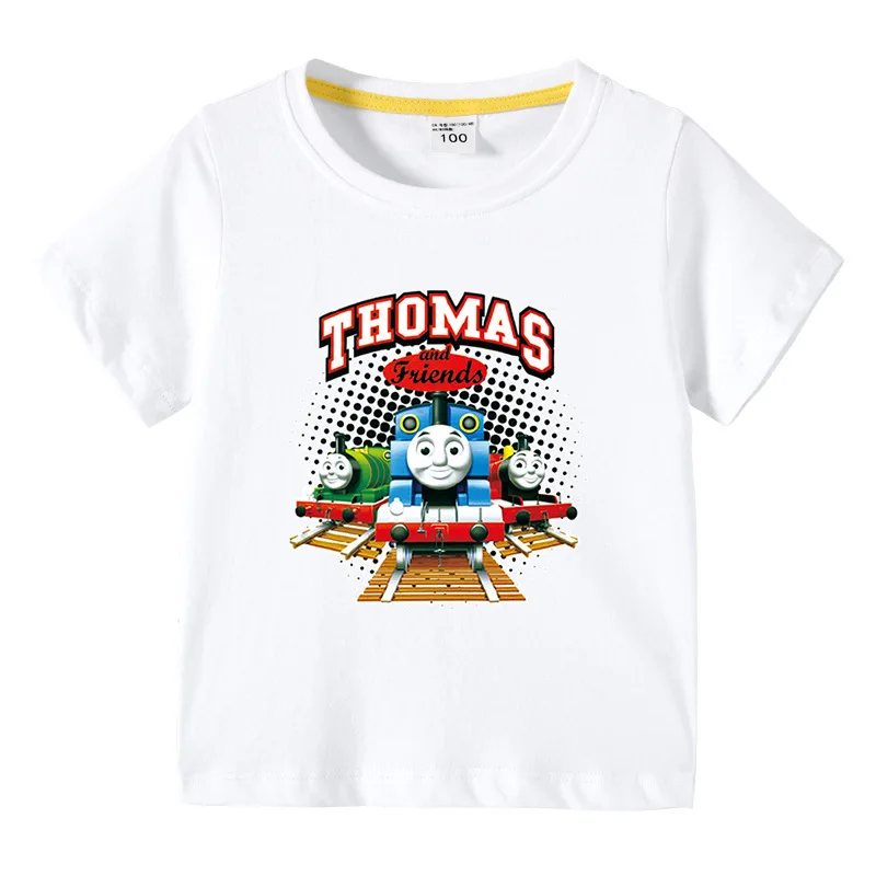 Cheap Boys T-shirts Custom dis-ney Cartoon Printed Girls Tees Children Tops Short-sleeve Clothes for Summer Kids Outfits