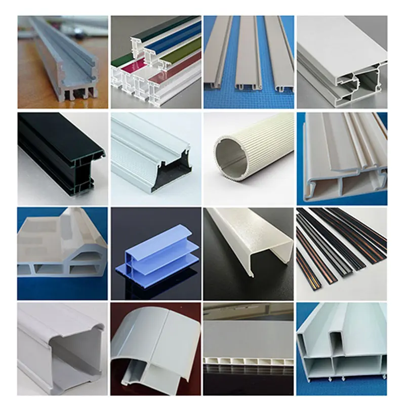 Drawings Customized Size U-Shaped Extrusion Pvc / Upvc / Pp / Pmma / Pc Plastic Profiles