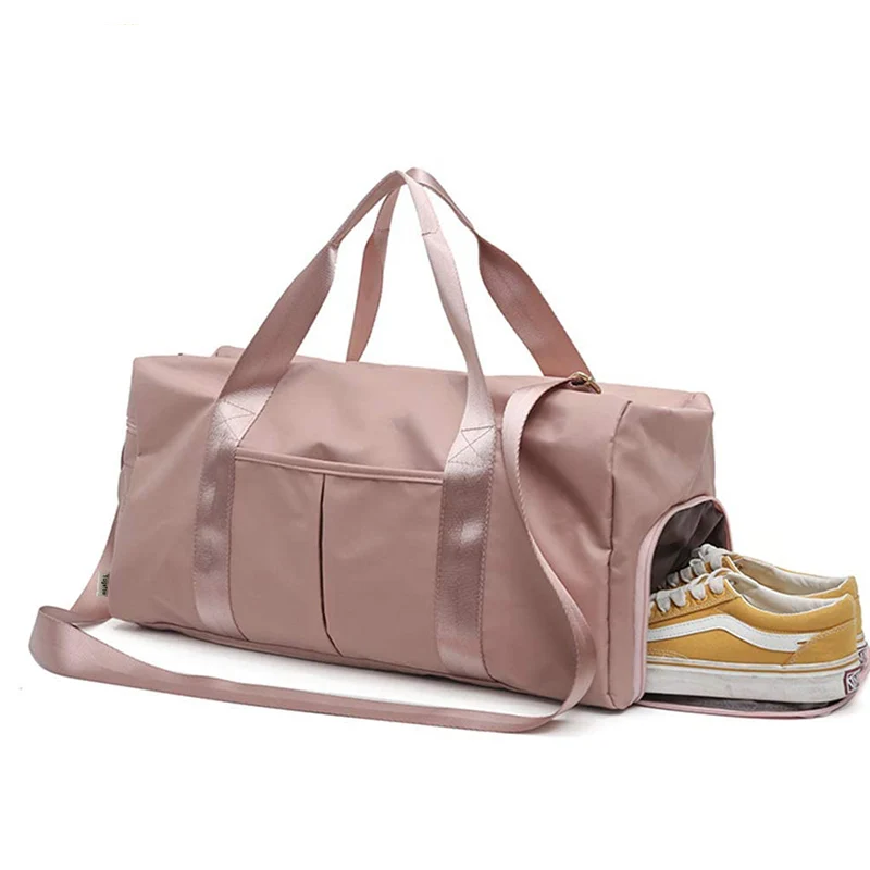 2021 High Quality Spend Da Night Bag Waterproof with Custom Logo Travel  Gym Colorful Luxury Pink  Duffel bag