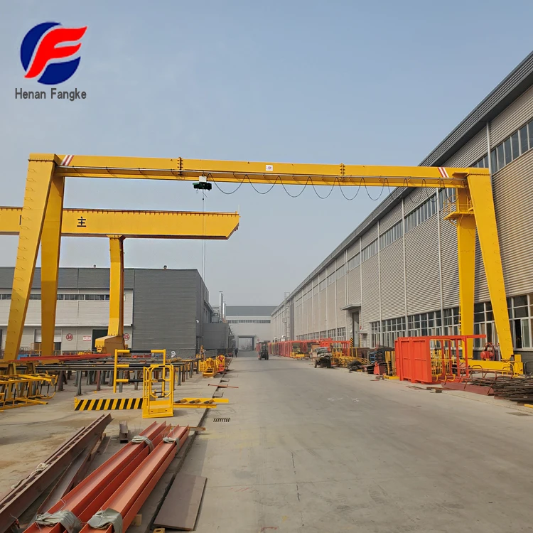 
Hook Gantry Crane High Quality Single beam gantry crane With Trolley Outdoor Using 