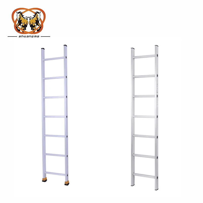 Climbing Aluminum Single Straight Ladder step industrial For Construction