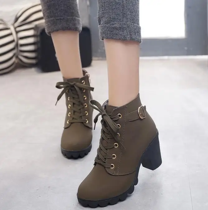 luxury Fashion high heel boots women winter boots for women ladies