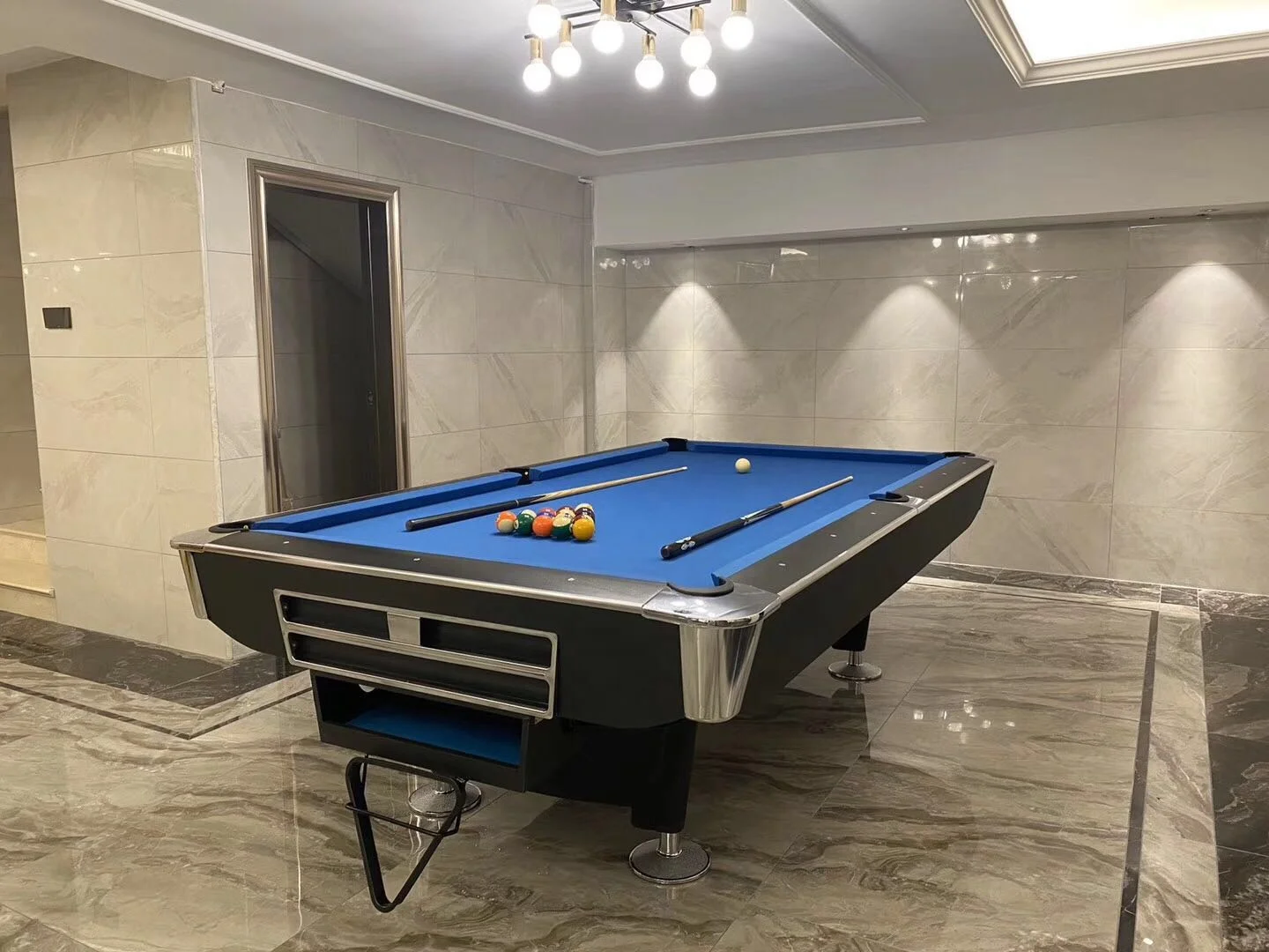  8ft 9ft High-end современный стиль девять мяч бильярдный стол бильярдные столы для