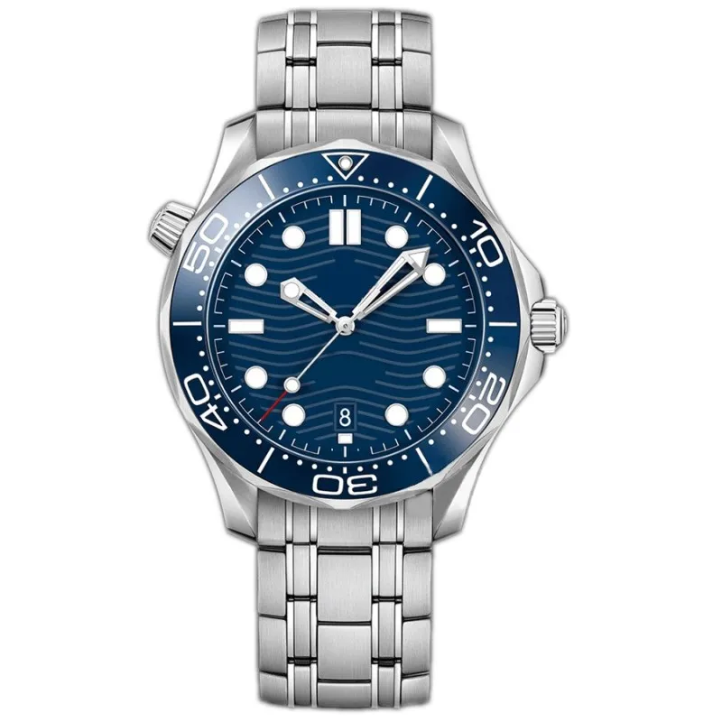 High-End Fashion Mens Waterproof Chronograph Auto Date Business mechanical Watches for Men cheapest Luxury watch