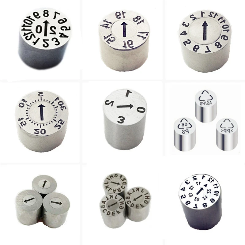 
custom adjustable Date Stamps/Insert/Code/Indicator/Marking/Mould Date Indicators 