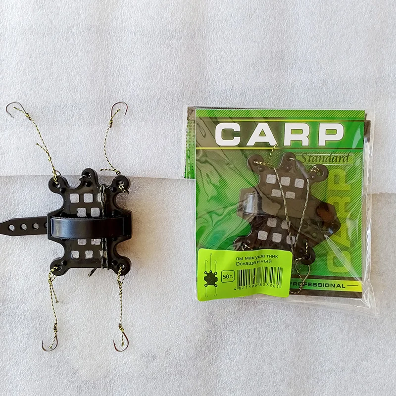2023 New Arrival Customized OEM Carp Fishing Group Tackle Bait Cage Feeder Nesting Device Hair Rigs Turtle hook