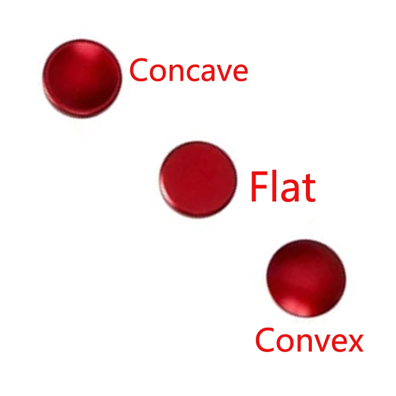 
Camera Shutter Release Button Black Red Silver Flat Convex Concave for Canon Nikon Leica for Hasselblad Fuji 