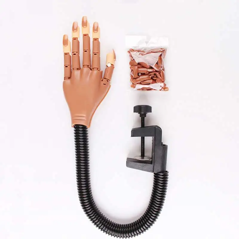 
Display DIY nail art training hands manicure nail practice hand for nails 