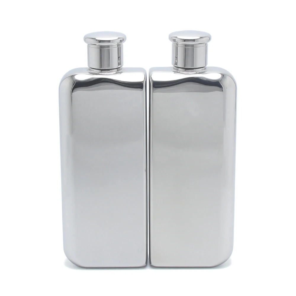 3oz Metal Stainless Steel Couple Hip Flask Gift Double Whiskey Alcohol Drinkware Wine Two Bottle Women Pair Flask Men Twin Flask