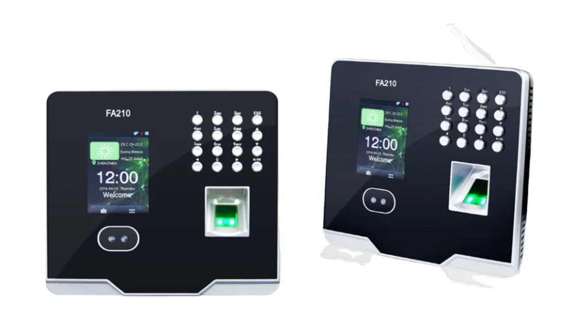 Built in High Definition Infrared CameraFace Recognition Time Attendance and Access Control System with TCP/IP/WIFI
