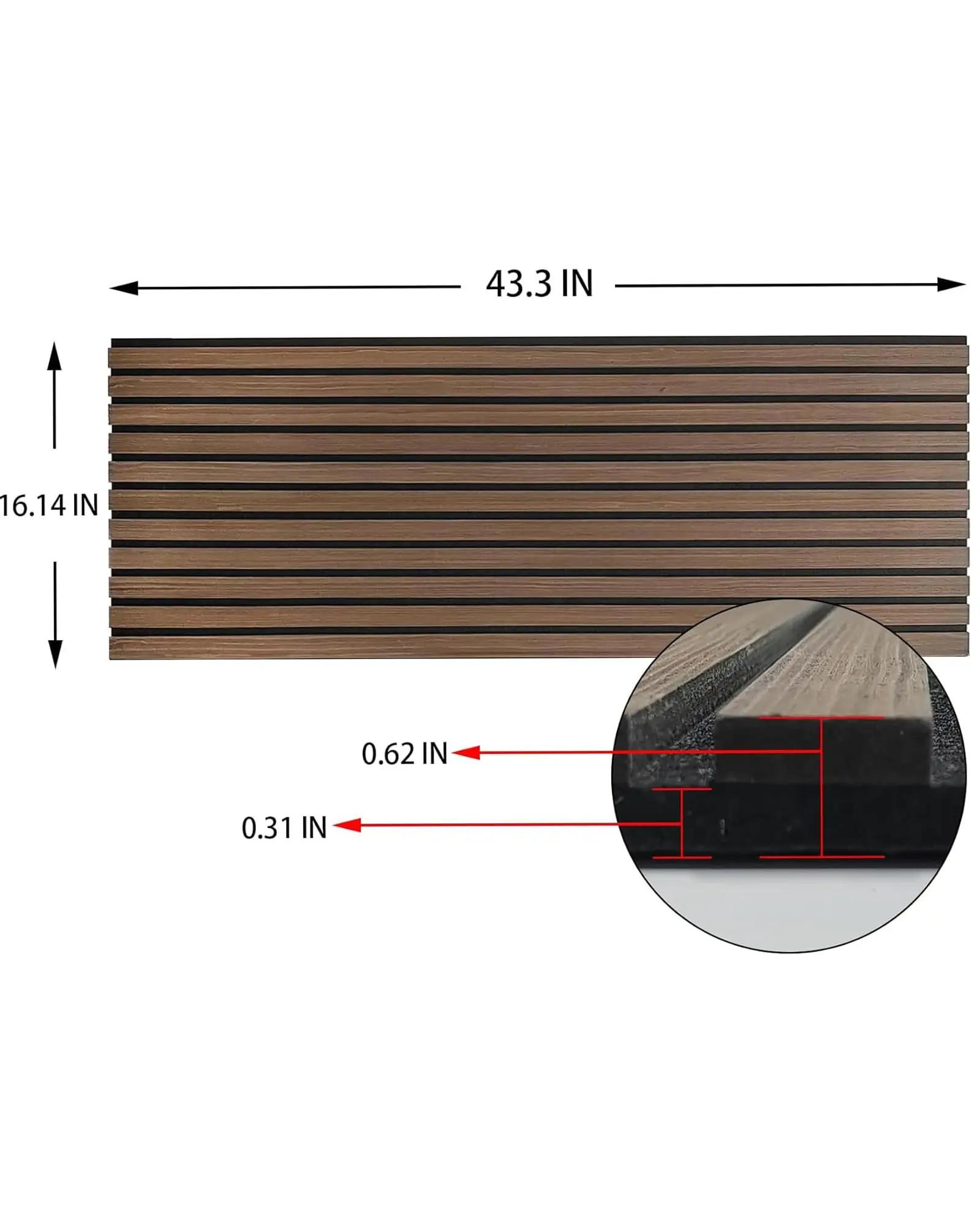 JTLWaterproof Decorative Bamboo Carbon Crystal Plate Moisture Resistant MDF Wall Panel with Fireproof Sound-Absorbing Function