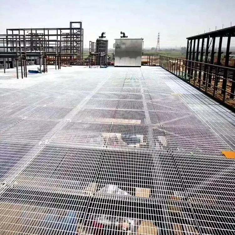 Factory direct sale Hot galvanized customized walkway steel grating Platform Plate Panels