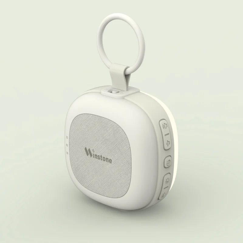 portable RGB night light with relaxing music machine ,white noise machine with sound sensing