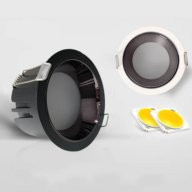 COB Antiglare Adjustable Surface Recessed Spotlight Down Light Lamp 7W 10W 12W 15W  20W Led Downlights