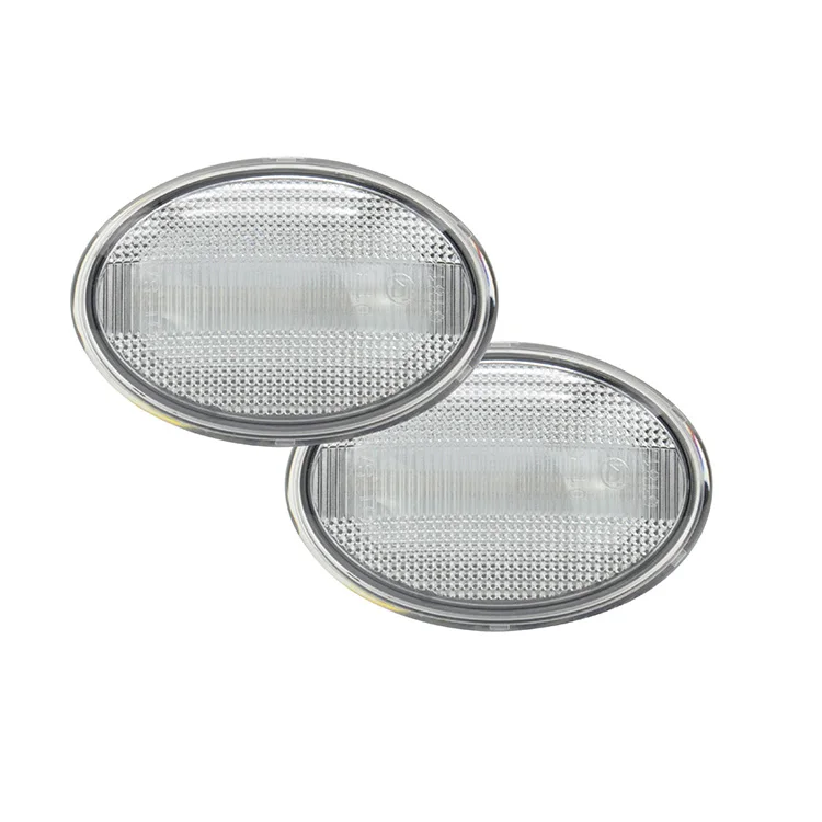 Ailead Clear Lens Led Side Marker LED Turn Signal Lights Indicator Repeater Lamp For MINI Cooper R55/R56/R57/R58/R59