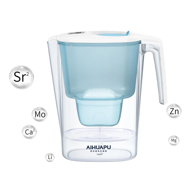 Factory new alkaline ionization ordinary water tank purifier filter pot with filter activated carbon OEM support