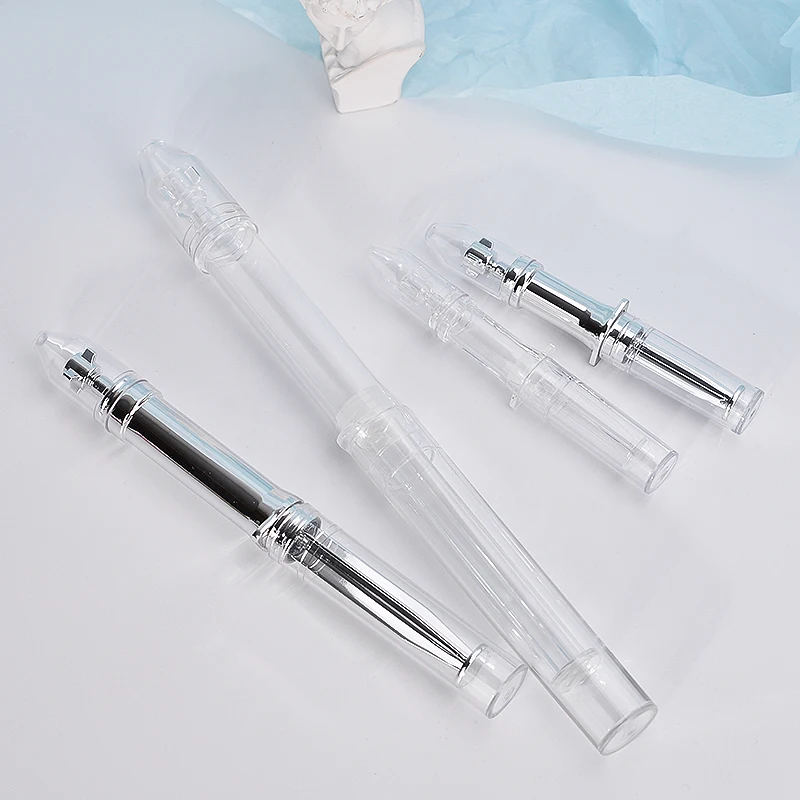 1ml 3ml 5ml 10ml PS Plastic Cosmetic Hyaluronic Acid Syringe skincare serum bottle new design ampoule bottles
