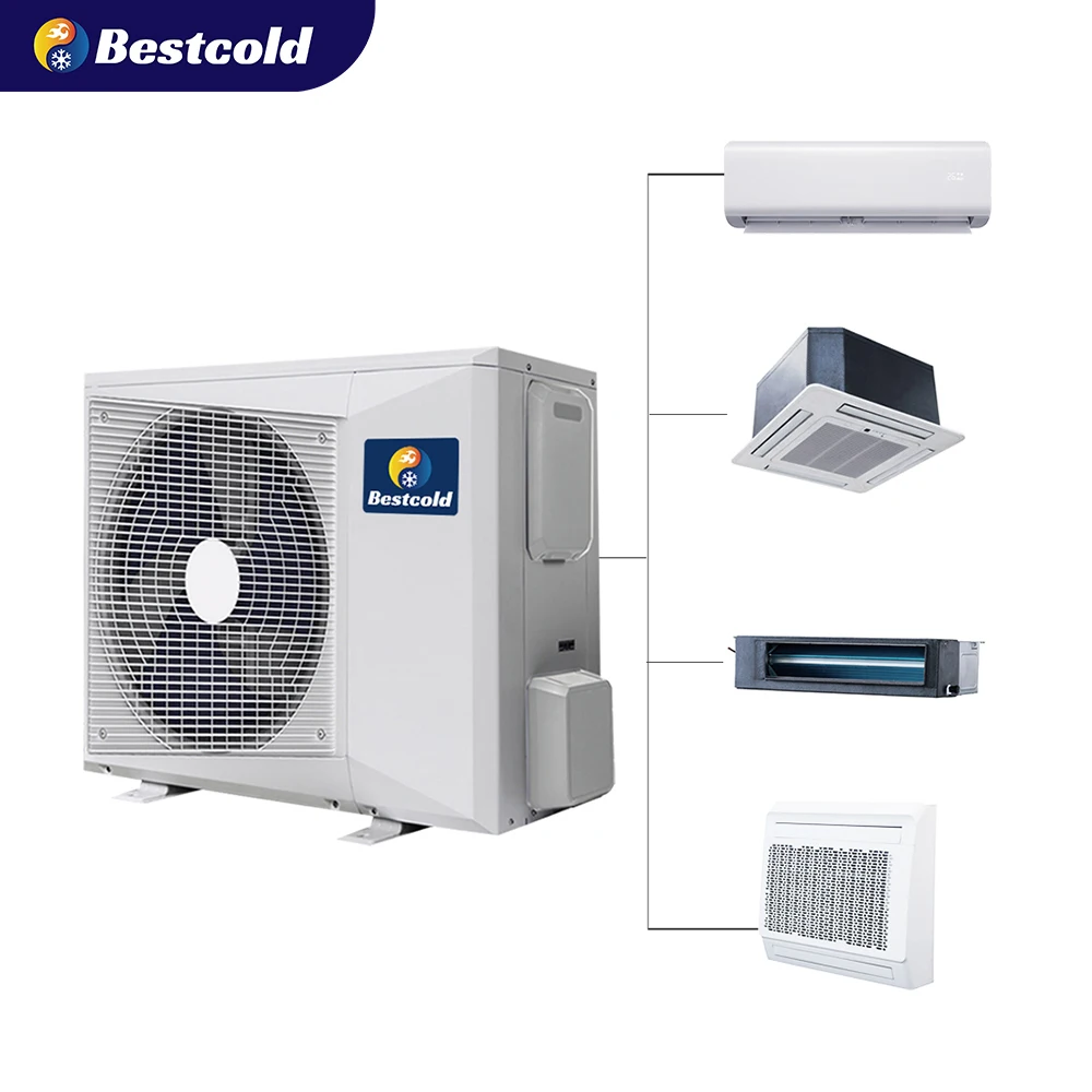 EU Standard Multi Zone Inverter R410A Gas Cooling and Heating Split Type Air Conditioner