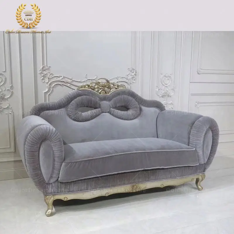 2017 Bestseller Handmade Solid Wood Living Room Sofas Carving  Sofa