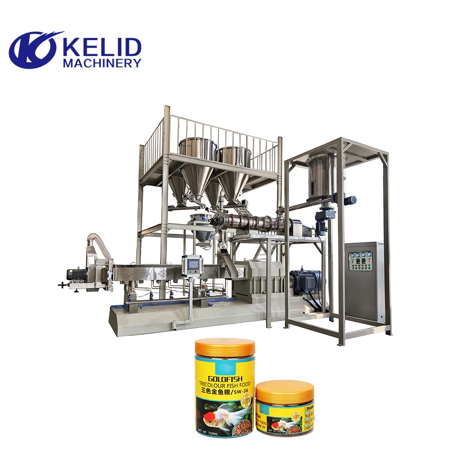 Industrial Capacity Floating Fish Feed Making Machine