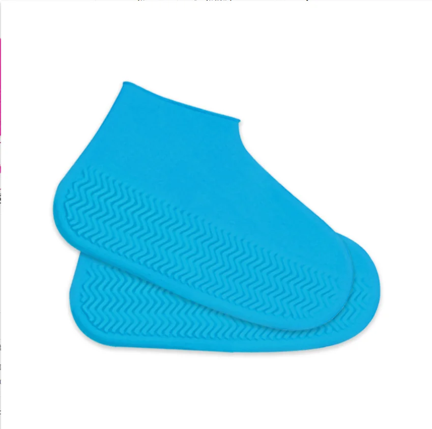 Wholesale Factory Hot Sale Silicon Protective Rain Shoes Cover Anti-slip Reusable Rubber Waterproof Silicone Shoe Cover