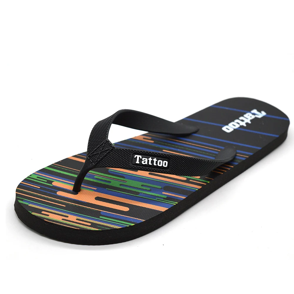 Uniseason  Summer flip flops  Outdoor Plastic PVC Strap Men Washable  Slipper