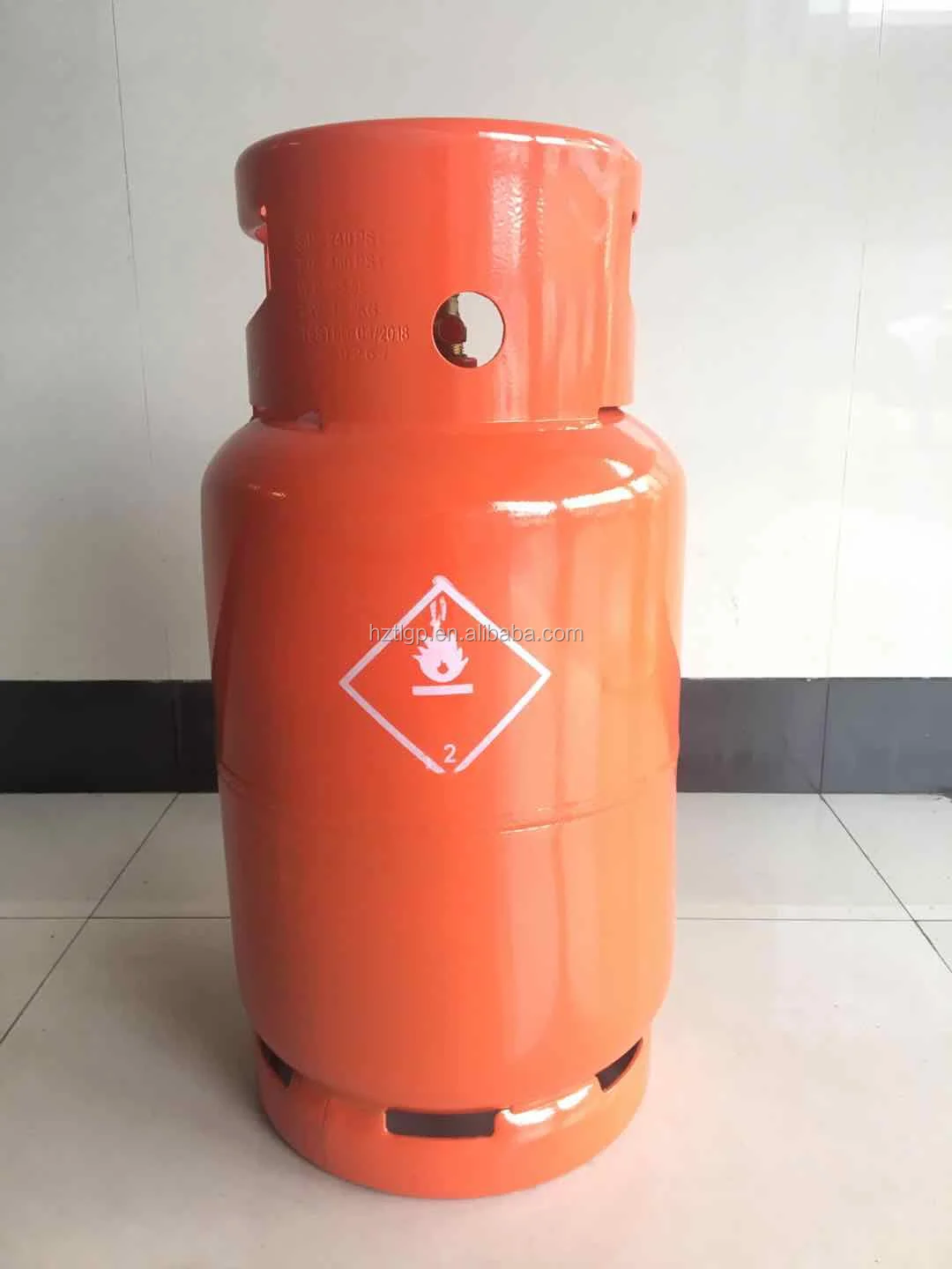 Hot sale  Cambodia 15KG  empty lpg gas cylinder for home  restaurant cooking