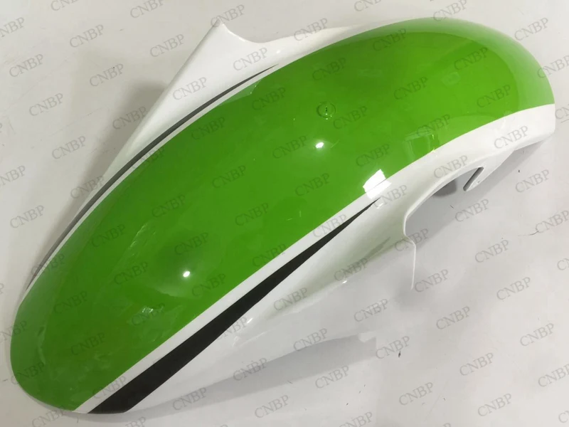 Комплект обтекателей Z 1000 10 11 на весь корпус 2010 Обтекатели для Kawasaki Z1000 - 2013 уличная версия Зеленый Белый