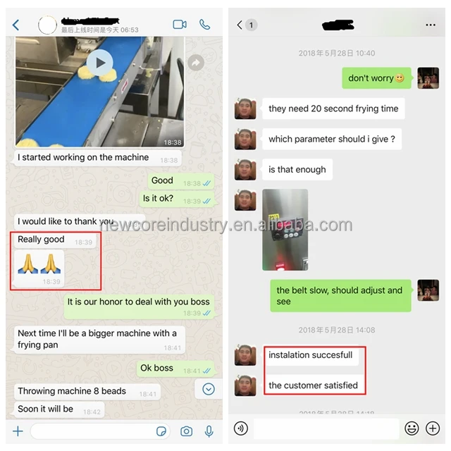 customer's good review