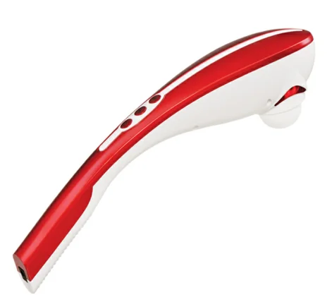 Electric handheld percussion massager vibrator with infrared heating