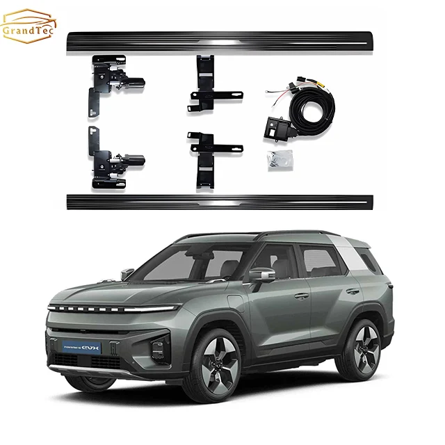 Автомобильный аксессуар роскошная ножная штанга электропедаль автомобиля электрическая подножка автоматическая боковая для Ssangyong Torres-EVX