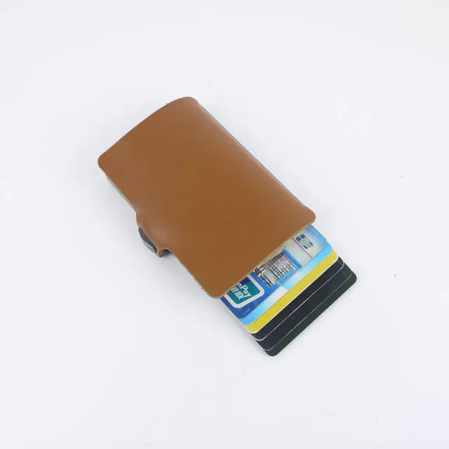 Hot Sale RFID Wallets Blocking Metal Card Holder Aluminum Alloy Card Wallet For Travel