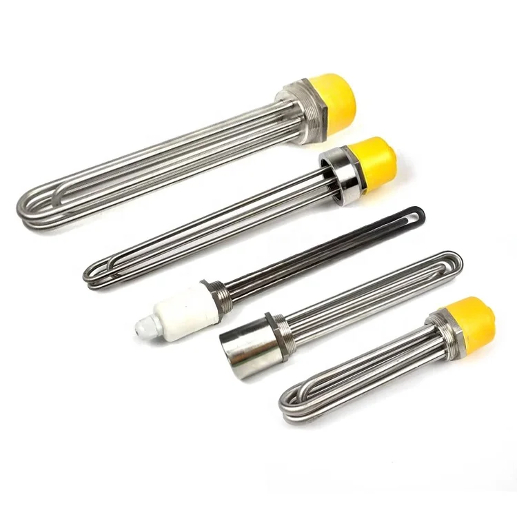 Laiyuan 220v 240v Immersing Water Heater Element Industrial Flange Immersion Heater Electric Flange Tubular Heater