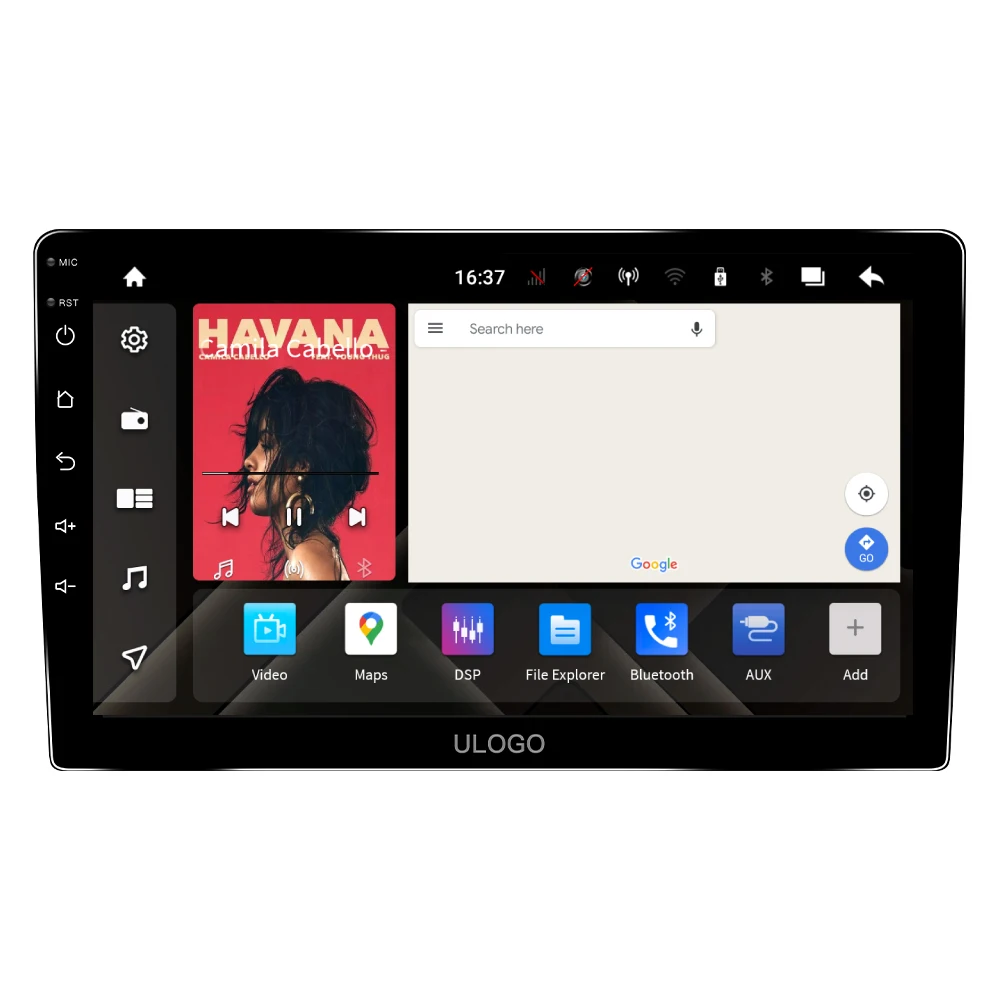 RTS/i9, 10 inch 1K 6+128G, 360, DVR, Pure Sound car navigation, universal car dvd player for all models