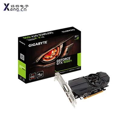 GeForce GTX 1050 Ti OC Низкопрофильная 4G 4 ГБ GDDR5 128 бит высокоскоростная видеопамять!