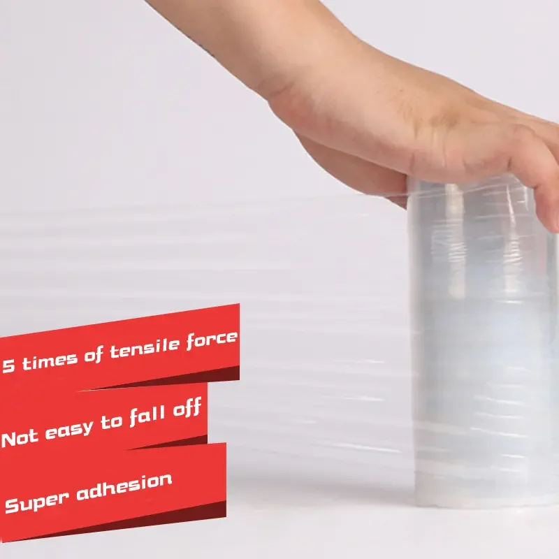Clear PE wrap roll thickness 30-200 microns casting polyethylene plastic film roll