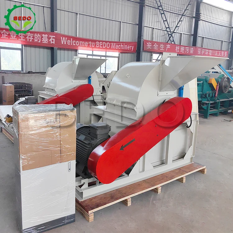 Diesel Engine Disk Wood Chipper Crusher Machine