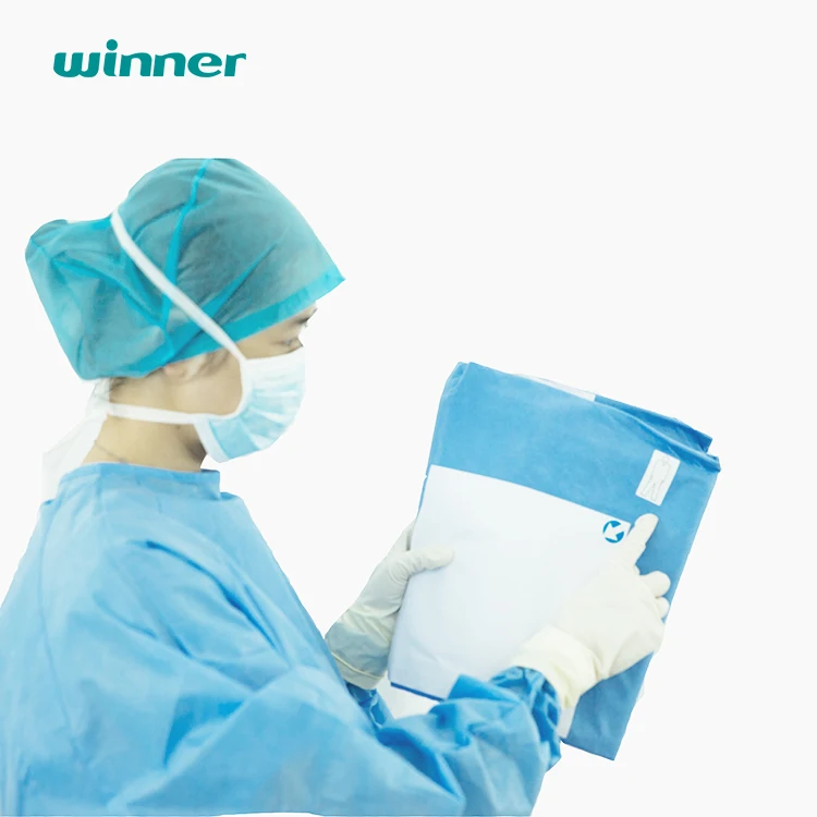 surgical drape sterile angiography OEM disposable surgical drapes medical drape pack