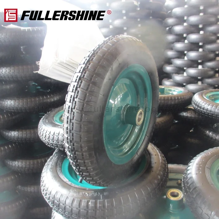 Good Quality Pneumatic Rubber Wheel 14 Inch 3.50-8 With Metal Rim