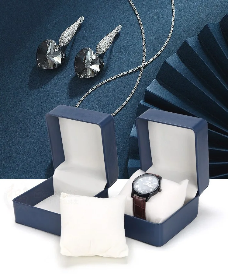 Wholesale Customized Packaging Box Luxury Watch Texture Cardboard Lid And Base Box