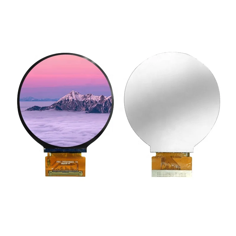 Rjoytek Small Round LCD Display 2.1 inch 2.8inch 3inch Round TFT LCD Display Module IPS LCD Module