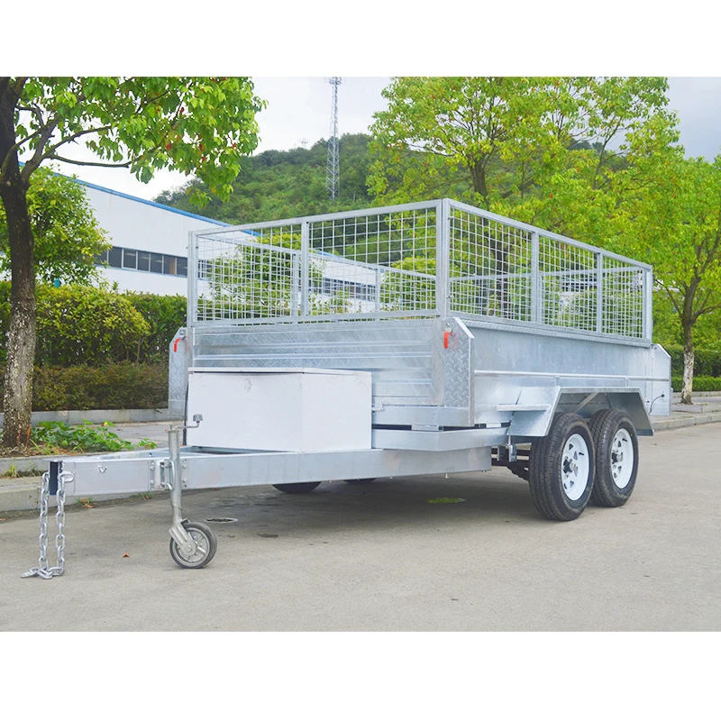 GINO Fully Welded Heavy duty Hydraulic Electric Tipper Trailers