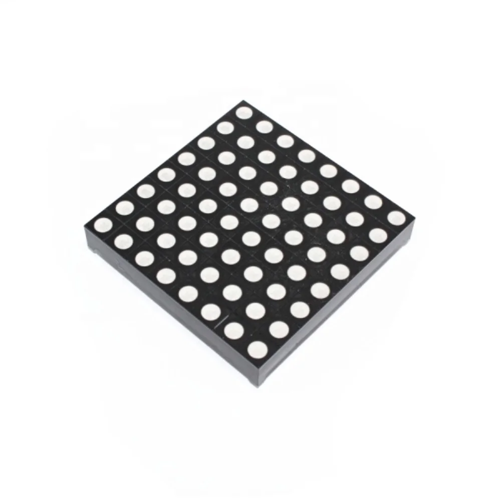 
5mm Round Dot RGB LED Matrix Panel Display 8x8 