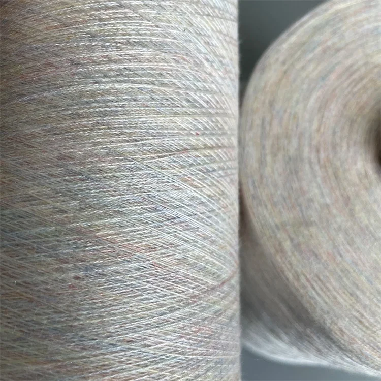 
Multi Color 2/48nm Knitting Yarn High Tenacity Blended Core Spun Yarn 